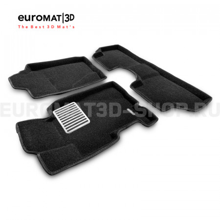 Текстильные 3D коврики Euromat3D Lux в салон для Honda Civic 4D (2006-2012) № EM3D-002602 Текстильные 3D коврики Euromat3D Lux в салон для Honda Civic 4D (2006-2012) № EM3D-002602
