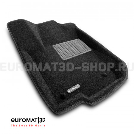 Текстильные 3D коврики Euromat3D Business в салон для Mercedes ML-Class (W164) (2005-2011) № EMC3D-003501 Текстильные 3D коврики Euromat3D Business в салон для Mercedes ML-Class (W164) (2005-2011) № EMC3D-003501