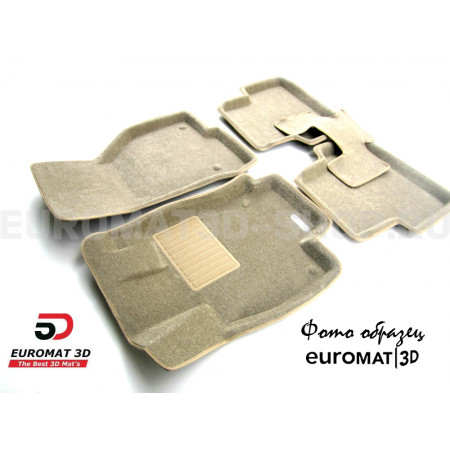 Текстильные 3D коврики Euromat3D Business в салон для Lexus GS (2012-2015) № EMC3D-003215T Бежевые Текстильные 3D коврики Euromat3D Business в салон для Lexus GS (2012-2015) № EMC3D-003215T Бежевые