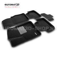 Текстильные 3D коврики Euromat3D Premium в салон для Audi Q7 (2015-) № EMPR3D-001108 Текстильные 3D коврики Euromat3D Premium в салон для Audi Q7 (2015-) № EMPR3D-001108