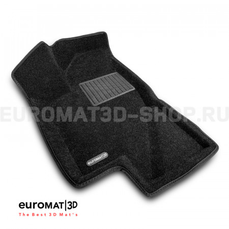 Текстильные 3D коврики Euromat3D Business в салон для Datsun on-Do (2014-2020) № EMC3D-005310
