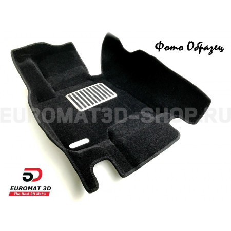Текстильные 5D коврики с высоким бортом Euromat3D в салон для Toyota Camry XV70 (2018-2024) № EM5D-005101