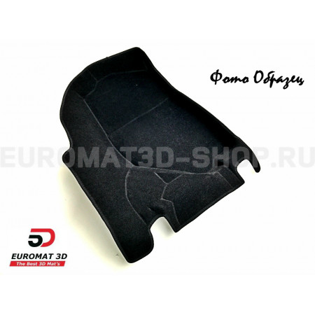 Текстильные 5D коврики с высоким бортом Euromat3D в салон для Volkswagen Touareg (2018-) № EM5D-004106