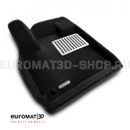 Текстильные 3D коврики Euromat3D Lux в салон для Exeed TXL (2019-) № EM3D-001423