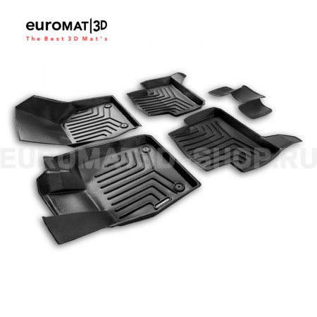 3D коврики Euromat3D Liner в салон для Volkswagen Golf 7 (2013-2019) № EM3DLI-004507 3D коврики Euromat3D Liner в салон для Volkswagen Golf 7 (2013-2019) № EM3DLI-004507