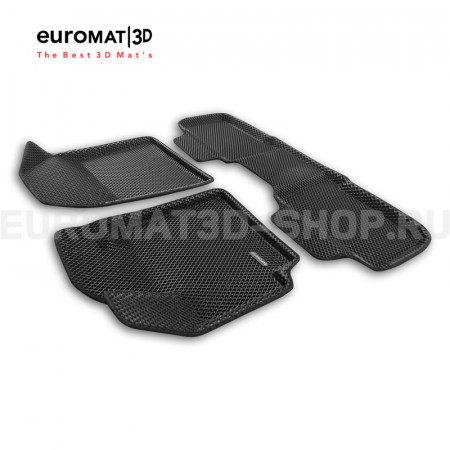 3D Коврики Euromat3D EVA В Салон Для CHANGAN CS55 Plus (2019-) № EM3DEVA-001335