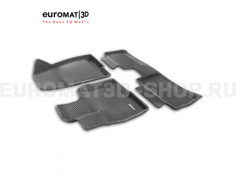 3D коврики Euromat3D EVA в салон для Jaecoo J7 (2023-) № EM3DEVA-000030
