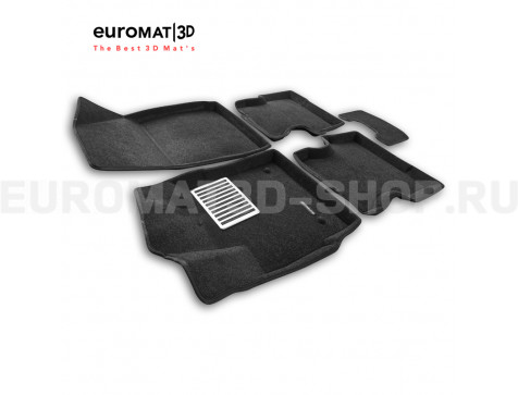 Текстильные 3D коврики Euromat3D Lux в салон для Lada Iskra (2025-) № EM3D-005311 Текстильные 3D коврики Euromat3D Lux в салон для Lada Iskra (2025-) № EM3D-005311